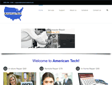 Tablet Screenshot of myamericantech.com